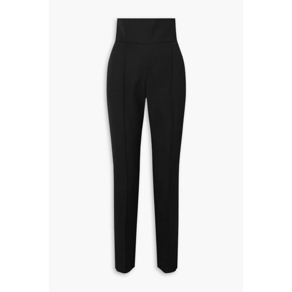 Alexandre Vauthier Wool Tapered Pants - Fr 38 Us 6 Black - Picture 1 of 4
